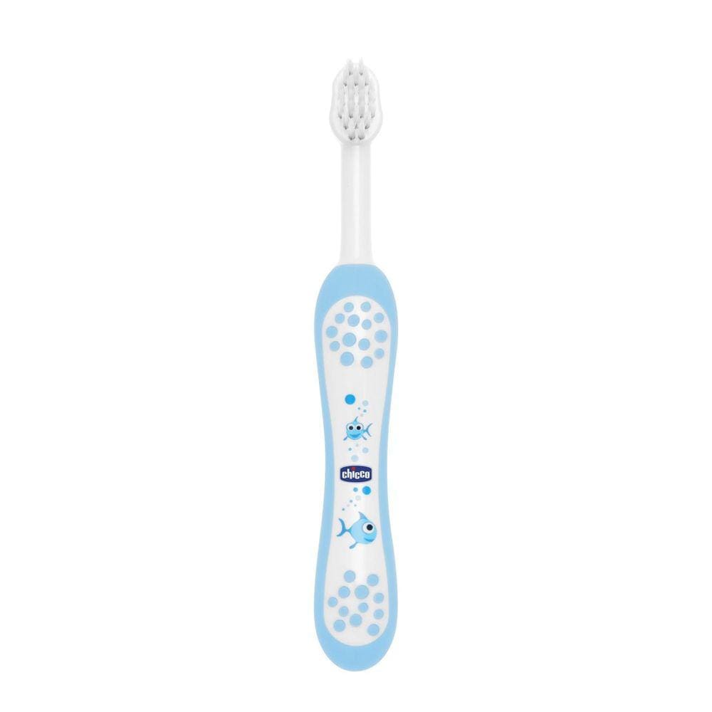 Escova De Dentes Chicco Azul (6M)
