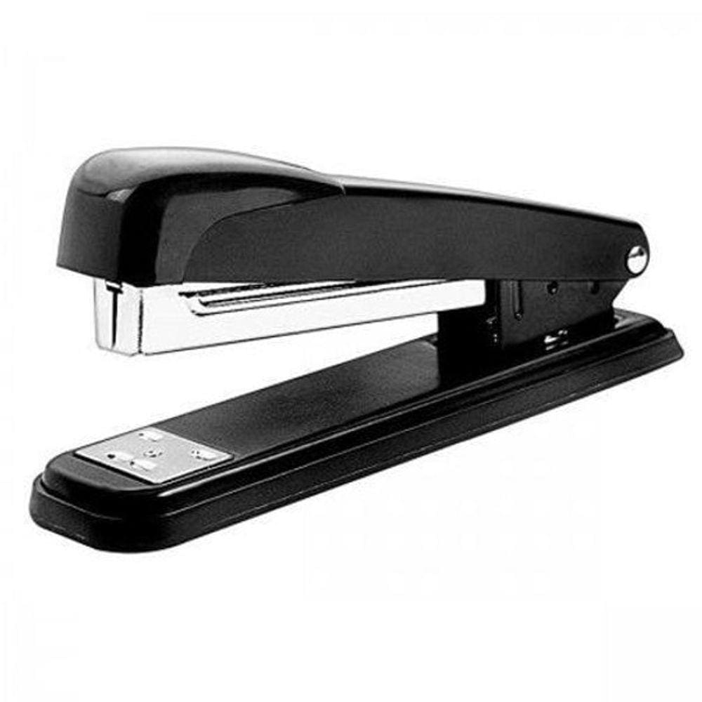 Grampeador 25 Folhas Metálico De Mesa G105 Preto