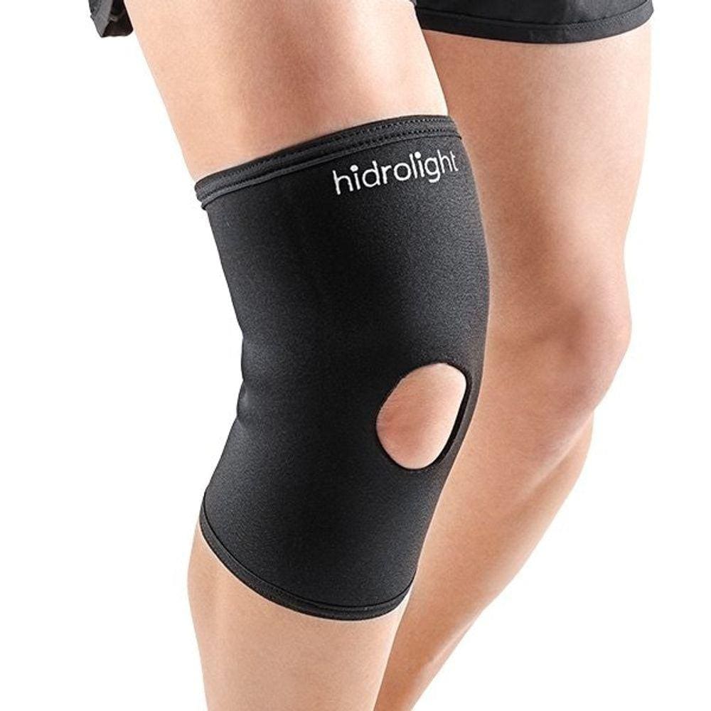 Joelheira Articulada Ortopédica Orifício Esporte Neoprene M