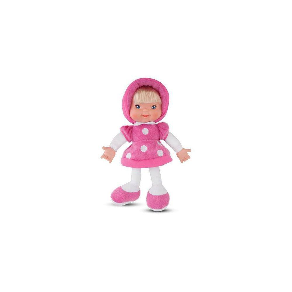 Boneca Little Baby Fashion Pink 28 Cm Antialérgica