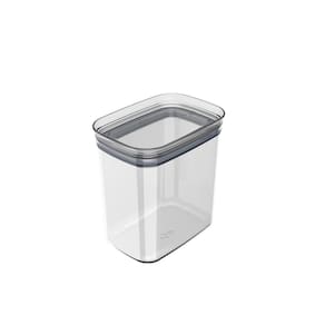 Pote Organizador Hermético Retangular Block 1,5L Natural
