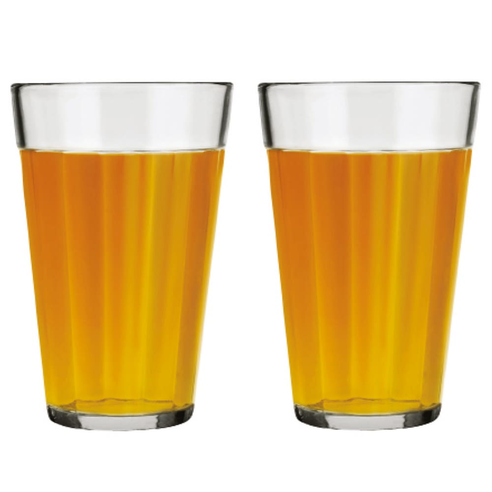 Kit 2 Copo Americano Vidro Long Drink 450ml Cristal Nadir