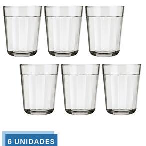 Jogo 12 Copo Mini Americano Aperitivo Dose 45ml Vidro- Nadir