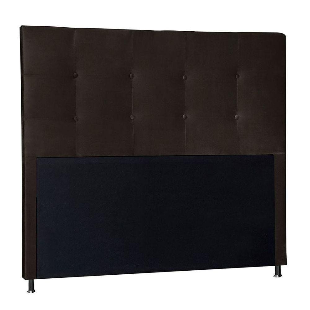 Cabeceira Queen 1,60m Berlim Suede Marrom