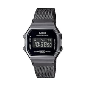 Relógio Casio Vintage Digital Unissex A168WEMB-1BDF Preta