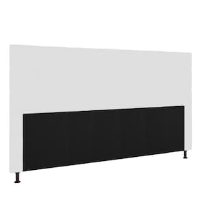 Cabeceira Cama Box King 195cm Corino Branco