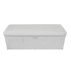 Calçadeira Clean 140cm Suede Cinza