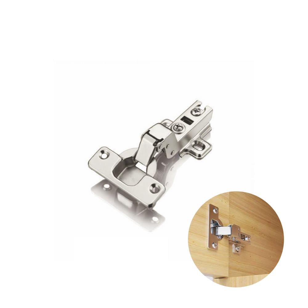 Dobradiça Super Curva 35 mm Bumper Slide On (Amortecedor) Cermag