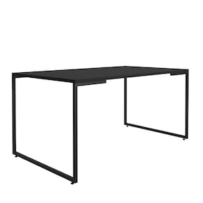 Mesa de Jantar 06 Lugares Porto 160cm Preto