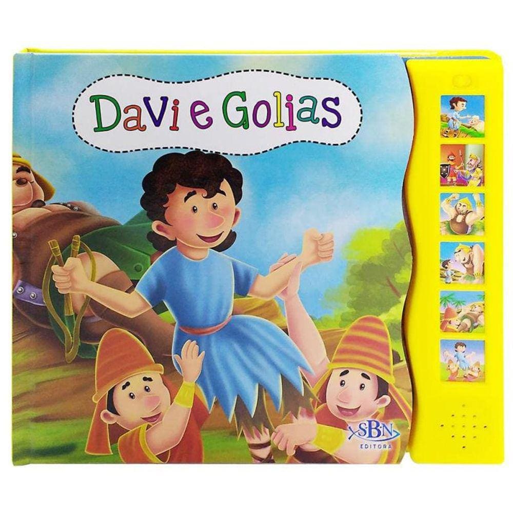 Livro Sonoro - Histórias da Bíblia: Davi...