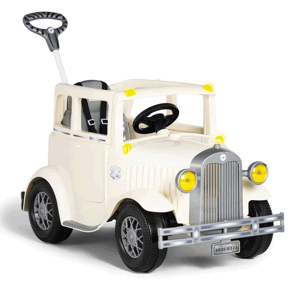 Veículo De Passeio E Pedal Calhambek Branco Calesita
