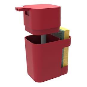 Dispenser De Detergente Para Pia Vermelho 600Ml Soprano