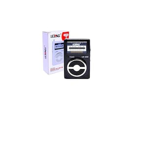 Rádio Portátil Am/Fm Le-652 Lelong Mini Pilha Fone De Ouvido