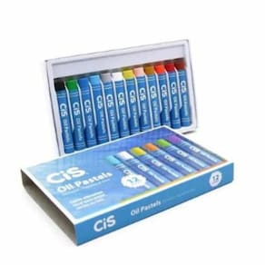 Giz Pastel Oleoso 12 Cores - Cis