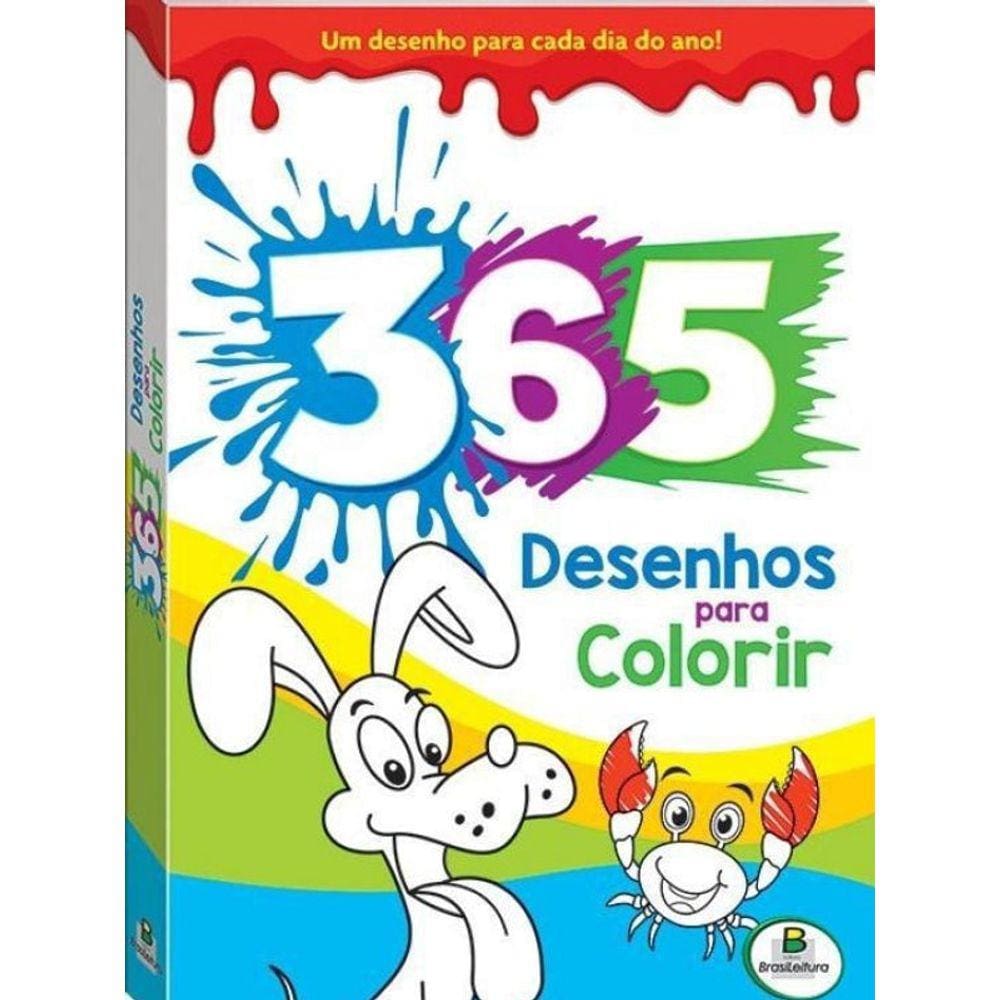 Desenhos colorir azul babao