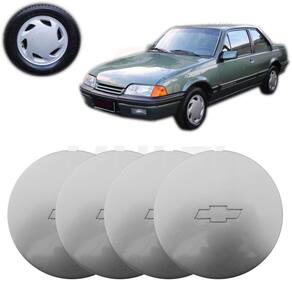4X Calotas Centro Roda Serrinha Gm Monza Classic 1991 A 1996