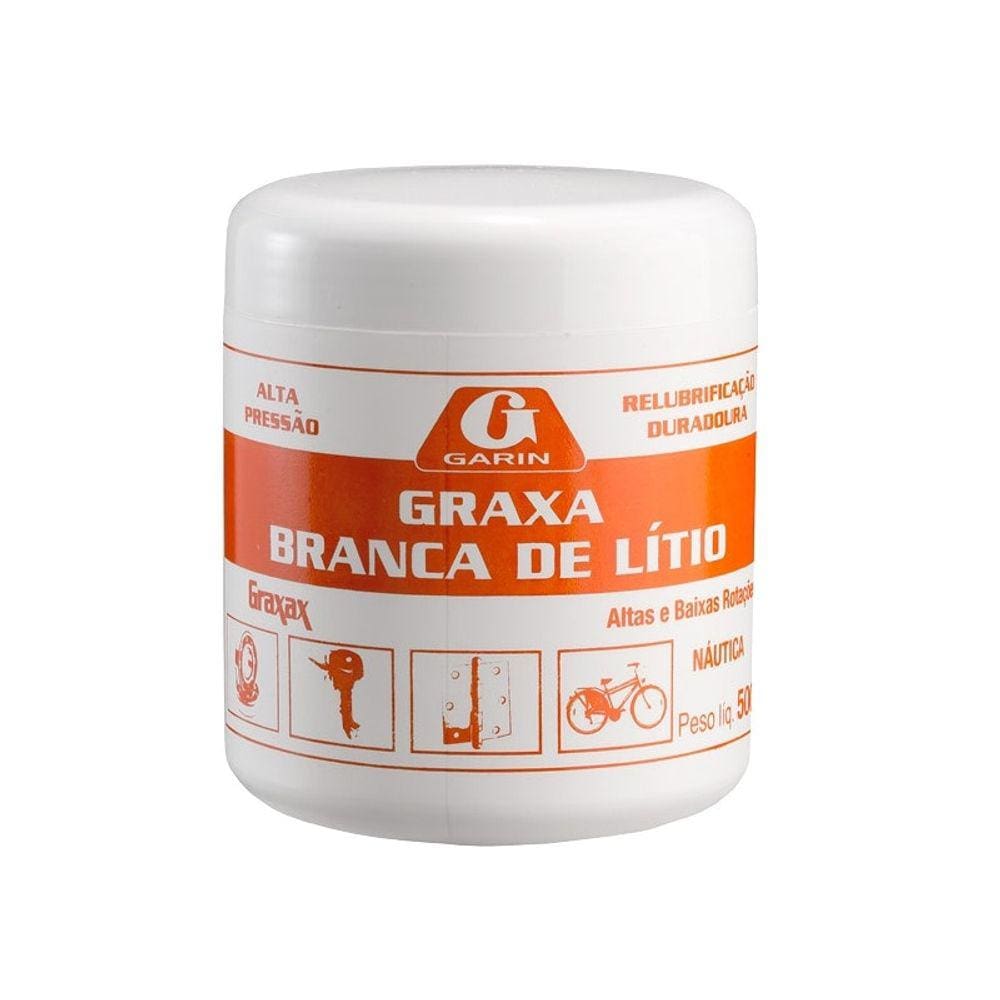 Graxa Branca De Lítio 500grs
