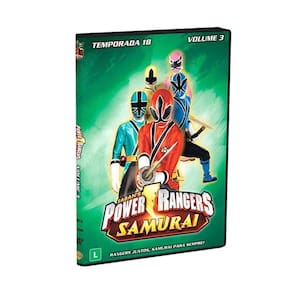 Dvd Power Rangers Samurai Temporada 18 Volume 3 - Warner