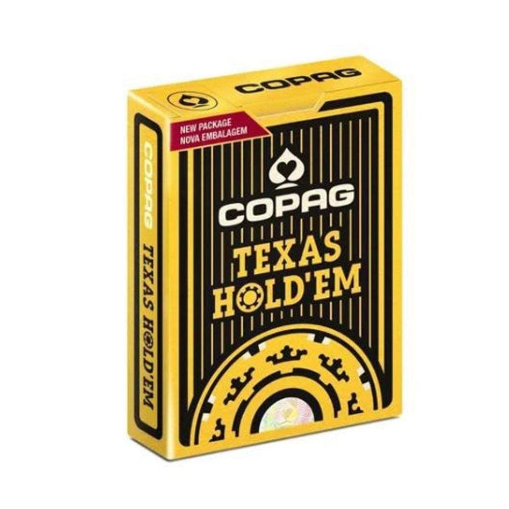 Baralho Copag Texas Holdem Preto