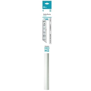 Veda Porta Rodo 80Cm Branco - Stamaco Home
