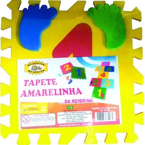 Tapete De Eva Amarelinha Numérico