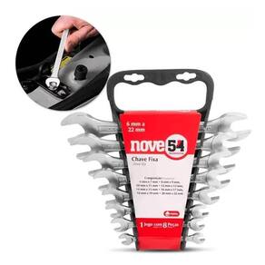 Jogo Chave Fixa Nove54 8 Peças 6Mm 22Mm By Vonder