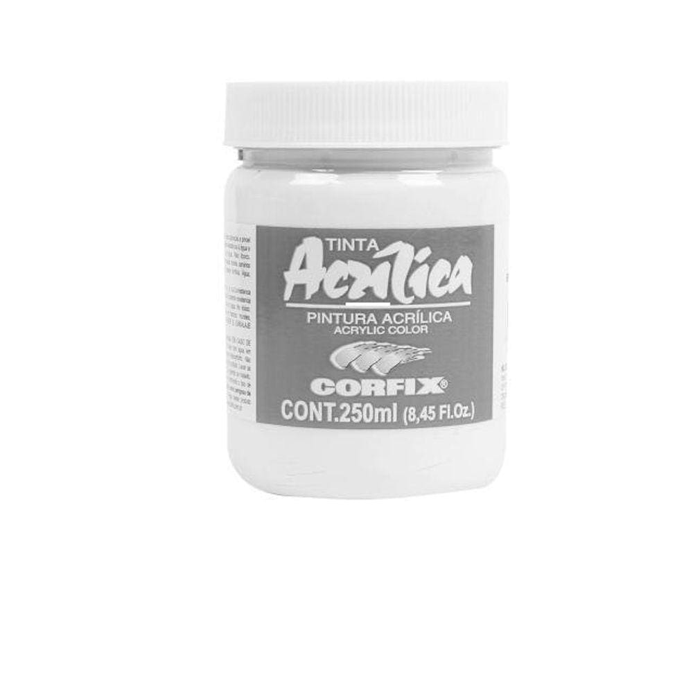 Tinta Acrílica Corfix Branca 250Ml