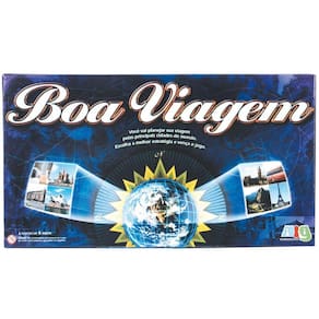 Jogo de Tabuleiro Boa Viagem Mundo da Nig Brinquedos 1103