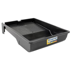 Bandeja Para Pintura 1000Ml Grande Preta - Castor