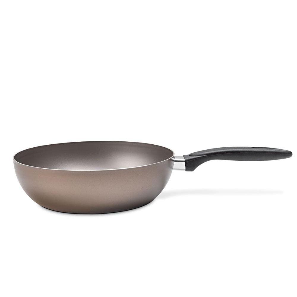 Wok Carlos Bertolazzi Brinox para Risoto Yakisoba Molhos 24 x 7cm 23L