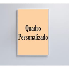 Quadro Personalizado Vertical 80x120 Cm Vidro Impresso