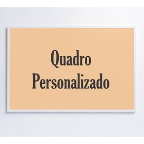 Quadro Personalizado Horizontal 90x60 Cm Vidro Impresso
