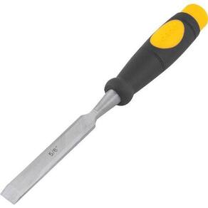 Formão Chanfrado 1/2" Aço Carbono Cabo Emborrachado - Vonder