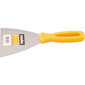 Espátula Betumadeira Aço Carbono 4 10Cm Cabo Plástico - Von