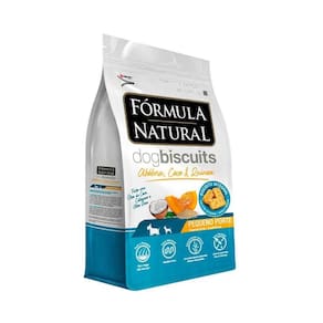 Fórmula Natural Dog Biscuits Cão Adulto Pequeno Abóbora 250g