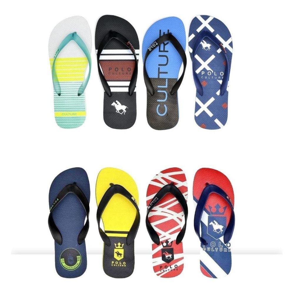 Kit 10 Chinelos Masculinos Polo Culture