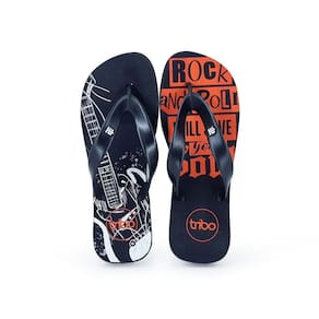 Chinelo Borracha Masculino Estampado Rock`n Roll Praia