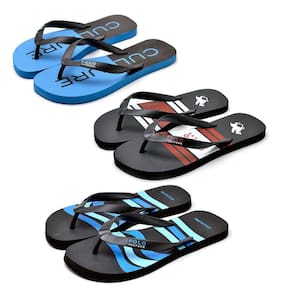 Kit 3 Pares Chinelo Polo Culture Antiderrapante Dia a Dia