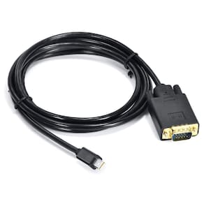 Cabo Adaptador/conversor Mini Displayport Macho X Vga Macho 1,80 Metros