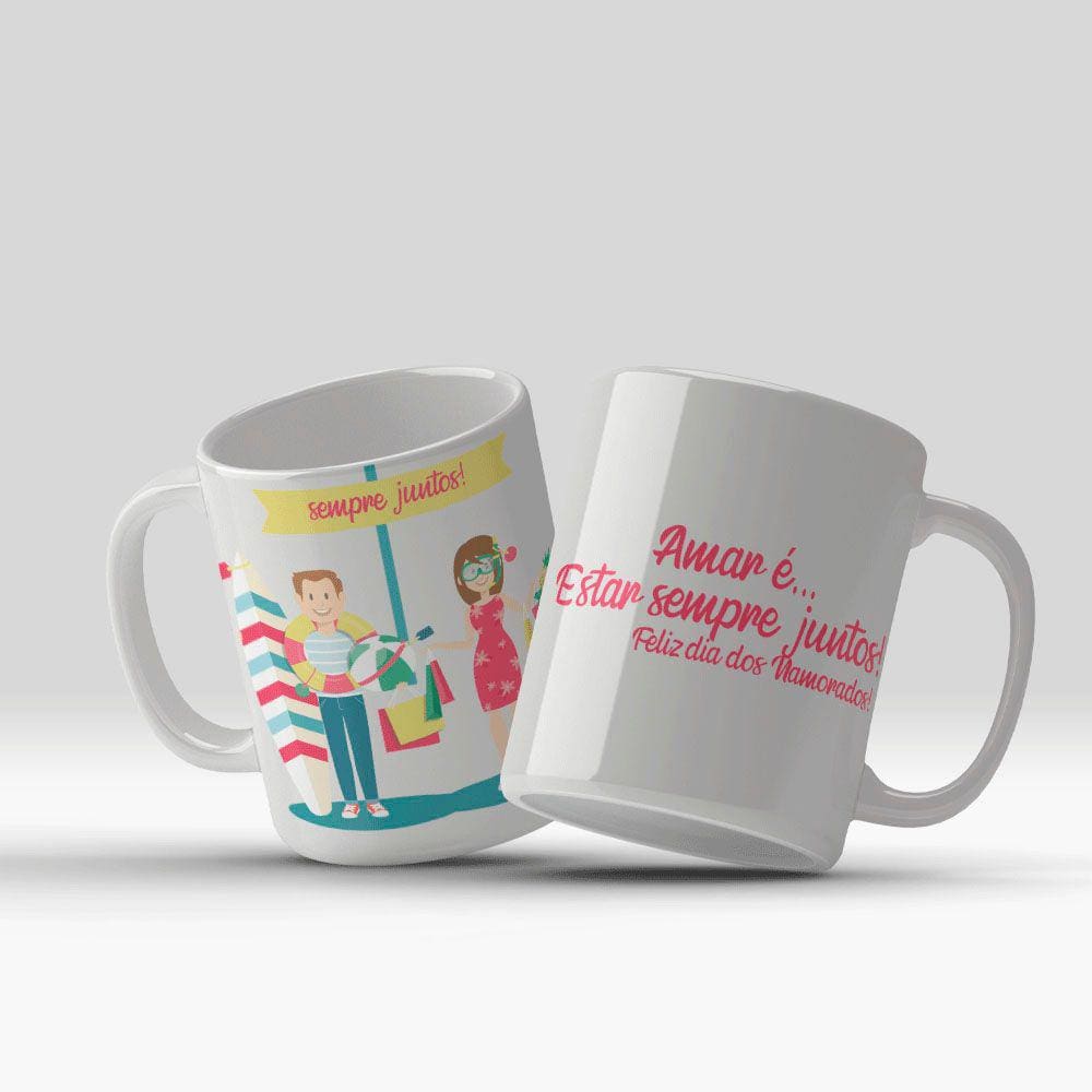 Caneca Cerâmica Dia Dos Namorados Mod.35