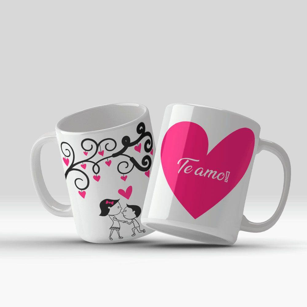Caneca Cerâmica Dia Dos Namorados Mod.25