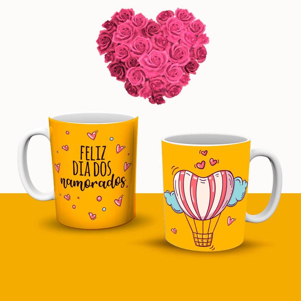 Caneca Cerâmica Dia Dos Namorados Mod.01