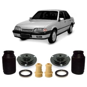 Kit Coxim Batente Coifa Dianteiro Monza Tubarão 1990 1991 92