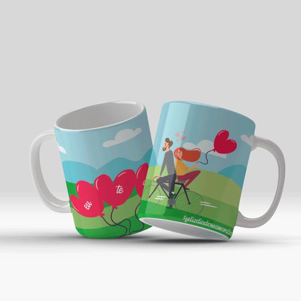 Caneca Cerâmica Dia Dos Namorados Mod.36