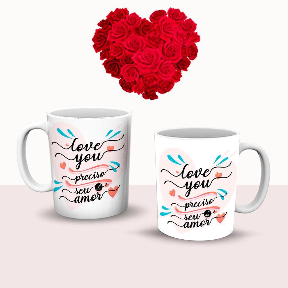 Caneca Cerâmica Dia Dos Namorados Mod.18