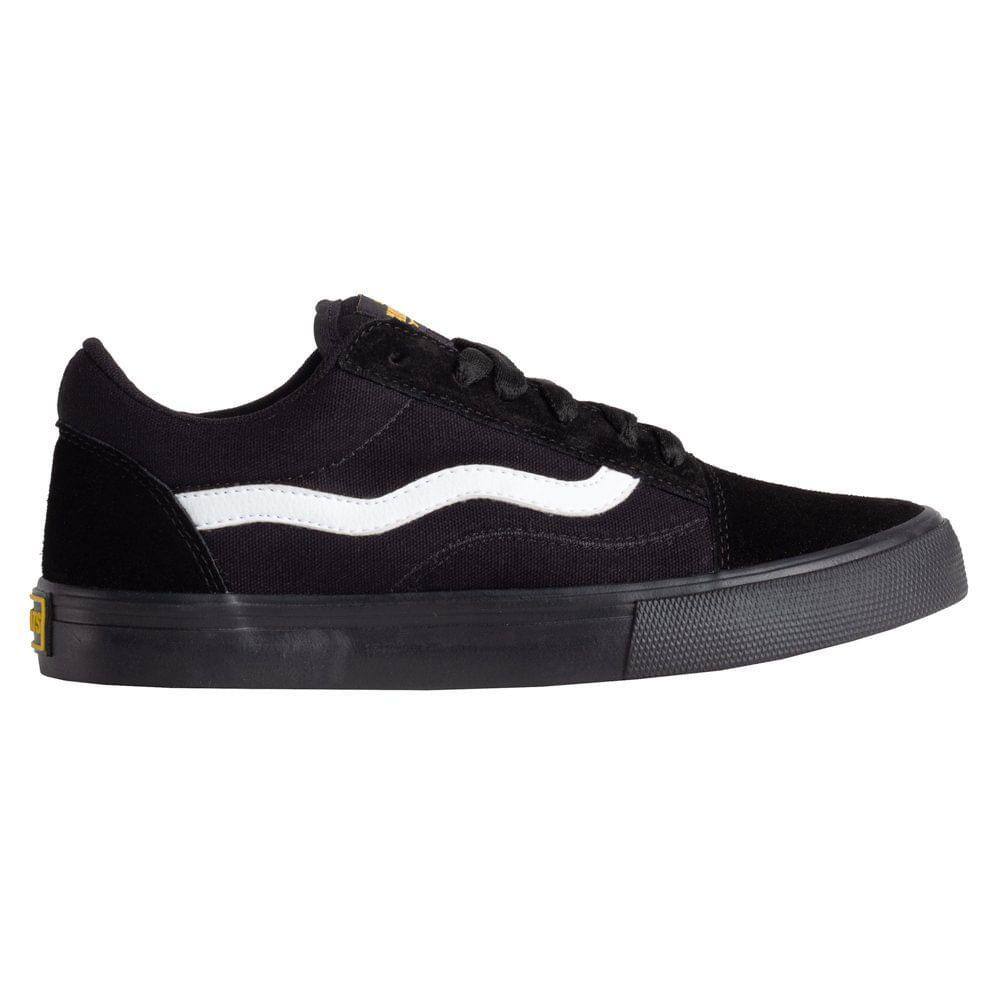 Tênis Mad Rats Cano Alto Hi Top Preto Crepe