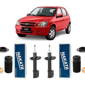 Kit 2 Amortecedor Batente Dianteiro Gm Celta 2009 2011 2012