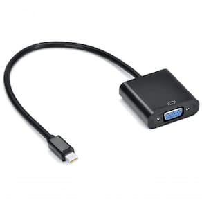 Cabo Adaptador/conversor Mini Displayport Para Para Vga Fêmea 30 Cm
