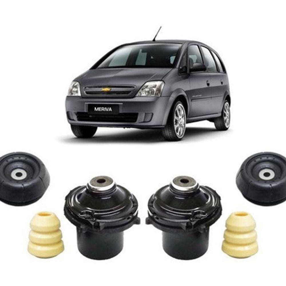 Par Kit Coxim Amortecedor Dianteiro Meriva 2010 2011 2012