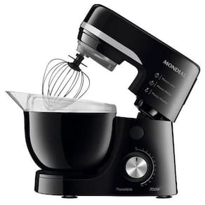 Batedeira Planetária Mondial 12 Velocidades 700w Bp-03 Preto 220v